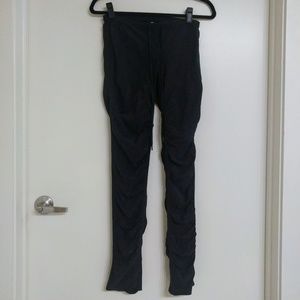 Diane Von Furstenberg 100% Silk Skinny Joggers